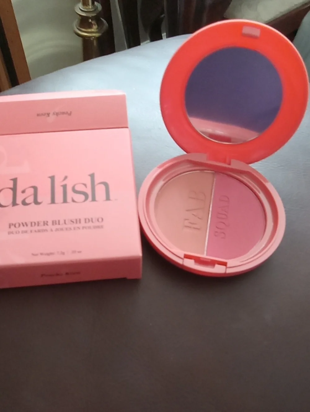 Powder Blush Duo — Pink & Peach Dual-Blend Cheek Color